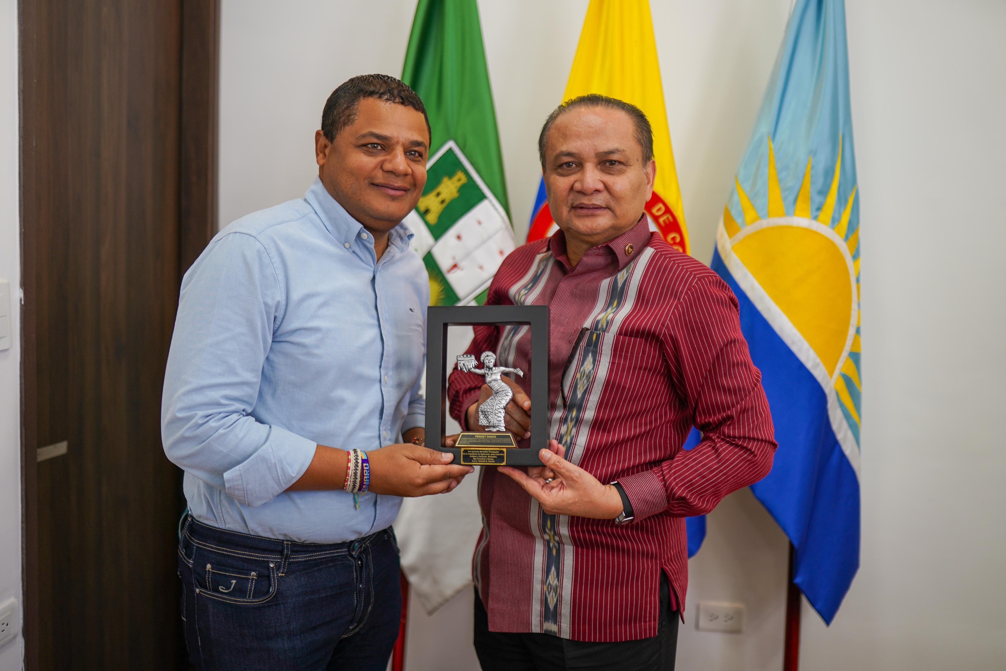 imagen de ”Con la visita del embajador de Indonesia en Colombia, Riohacha fortalece la gestión con la cooperación internacional”: alcalde Genaro Redondo